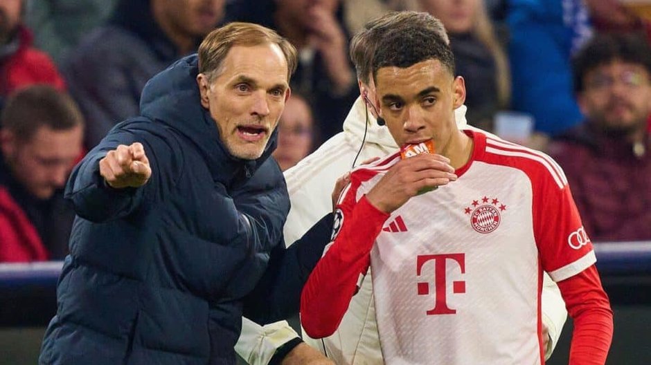 Thomas Tuchel i Jamal Musiala