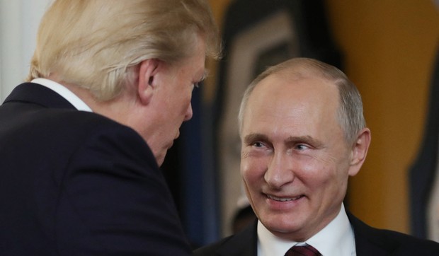 Vladimir Putin i Donald Tramp 