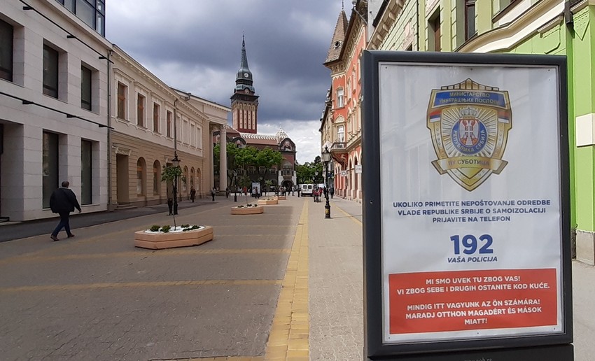 Situacija u Subotici ocenjena je kao stabilna