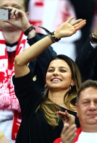 Olejnik, Siwiec, Lewandowska i Rodowicz kibicowały piłkarzom Nawałki