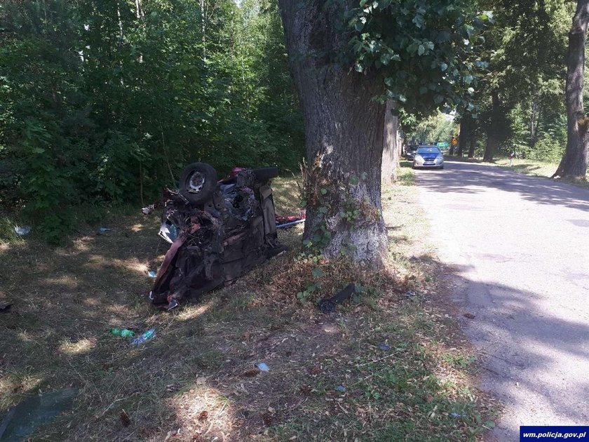 Horror na Warmii i Mazurach. 22-latek nie miał żadnych szans