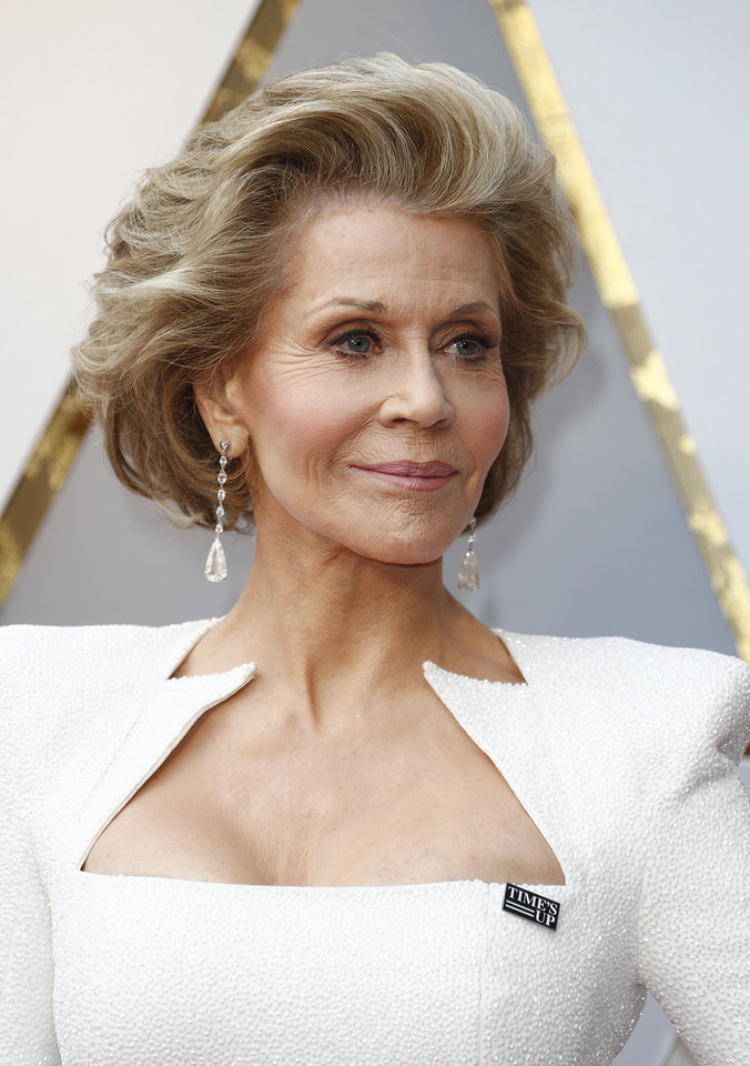 Jane Fonda na czerwonym dywanie | Oscary 2018