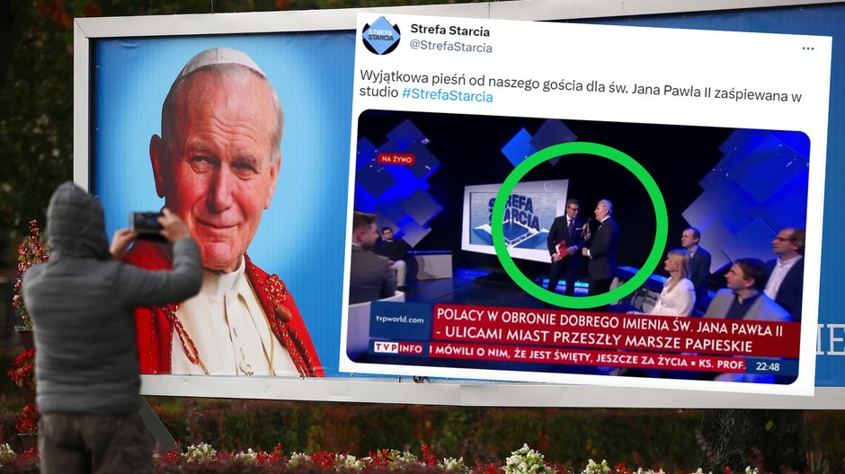 Zaskakujący zwrot akcji w TVP Info (fot. screen: Twitter/StrefaStarcia)