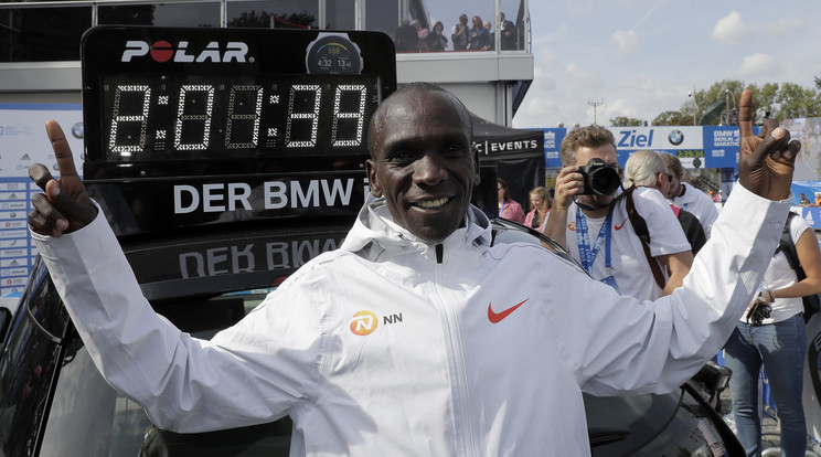 Eliud Kipchoge / Fotó: MTI - Markus Schreiber