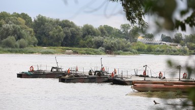 Ścieki popłyną do oczyszczalni Czajka przez most pontonowy w piątek