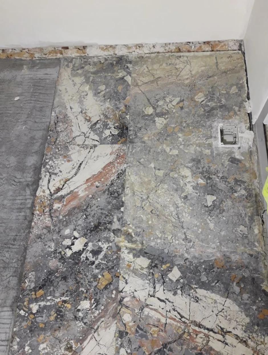 Zid obrađen štuko mermerom