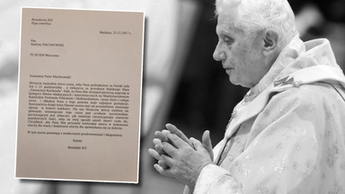 "Prymas schował kamerkę pod sutannę". Polak nielegalnie nagrał Benedykta XVI, później dostał od niego wymowny list