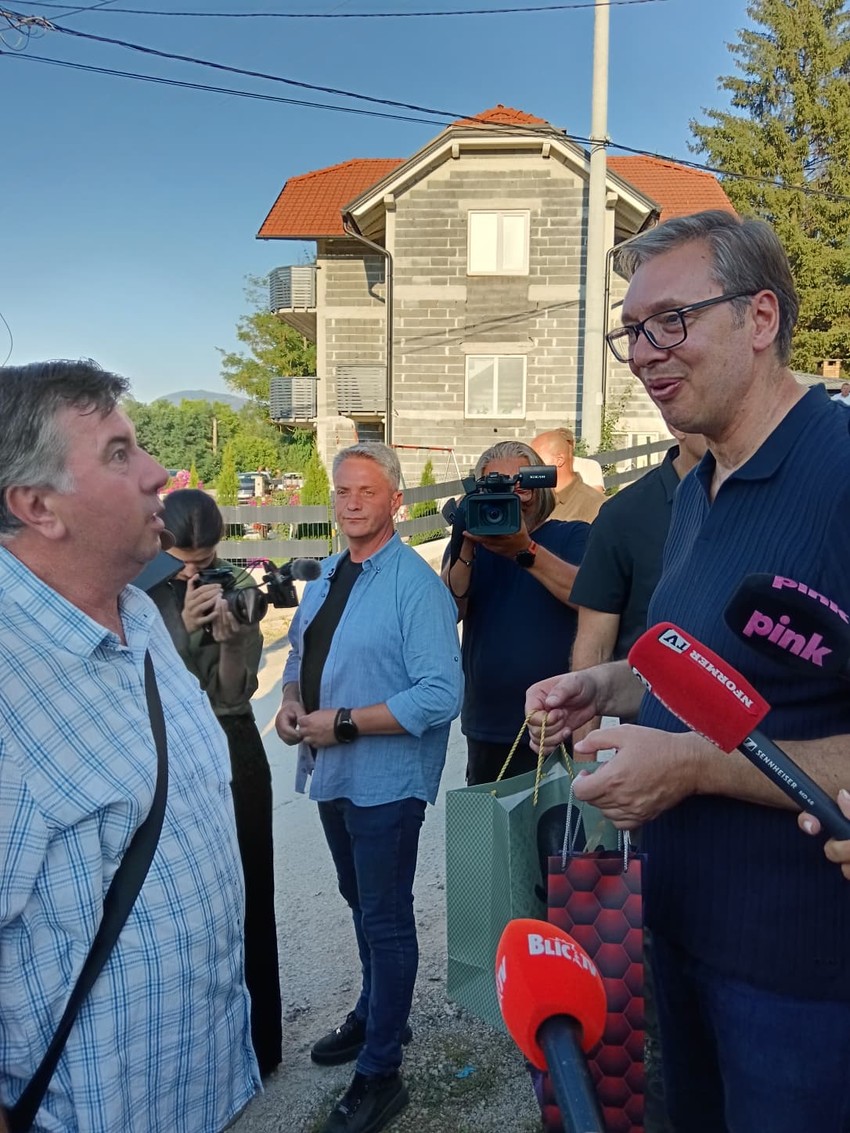 Vučić u Čipuljićima