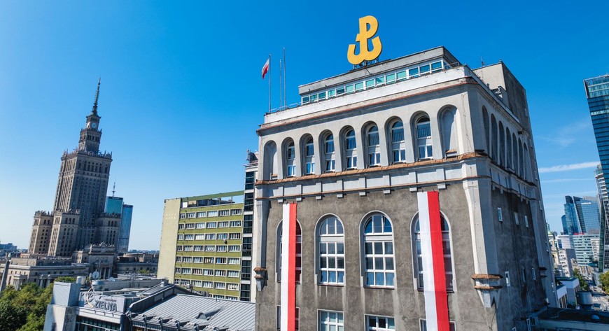 Budynek PAST i okolice, fot Cezary Warś UM Warszawa 2