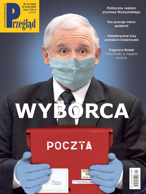 Okładka najnowszego numeru tygodnika "Przegląd"