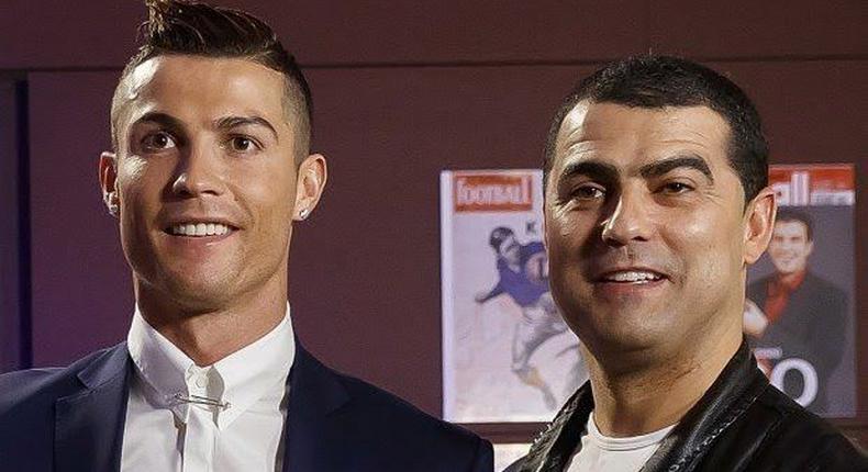 Cristiano Ronaldo et son frère