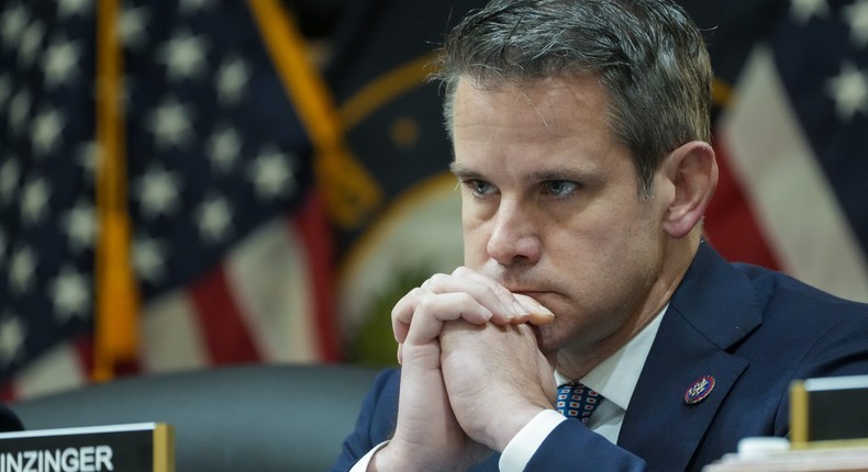 Rep. Adam Kinzinger says some of the documents recovered in the raid on ...