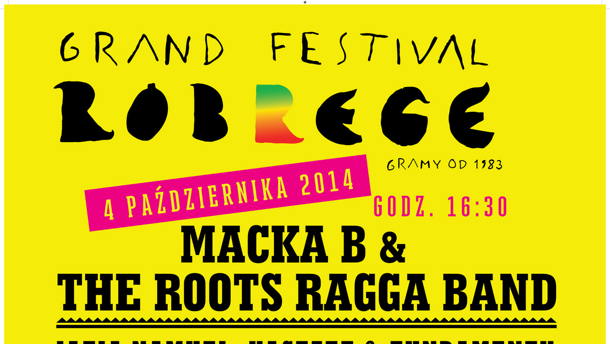 W ubiegłym roku ubiegłym, 30 lat od pierwszej edycji reaktywowano Festiwal, który w latach 80. stał się wydarzeniem kultowym, a z biegiem lat obrósł w legendę. Tegoroczny festiwal zdominują rytmy reggae, a obok legend takich jak Macka B &amp; ROOTS RAGGA BAND czy Jafia Namuel wystąpią młodsi artyści: KaCeZet &amp; Fundamenty, Damian Syjonfam i Warsaw Afrobeat Orchestra.