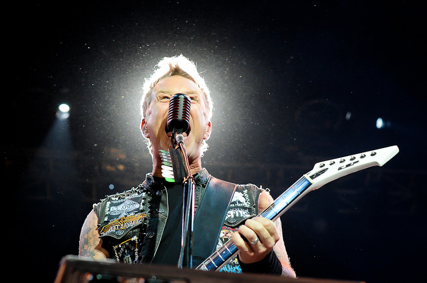 Metallica na festiwalu Sonisphere 2012 w Warszawie (fot. Artur Rawicz / Onet)