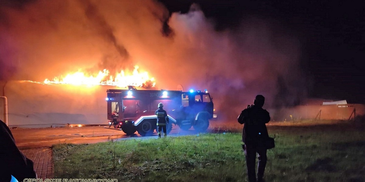 Tragiczny pożar w Chrząstowicach. 