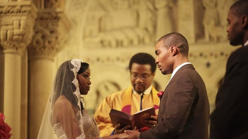 Image result for African couple at the altar