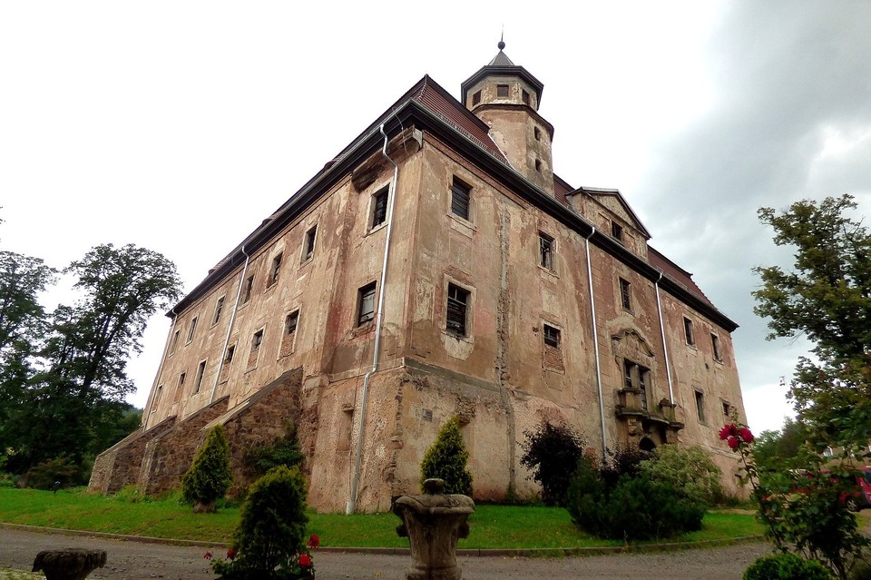 Barokowy pałac w Strudze