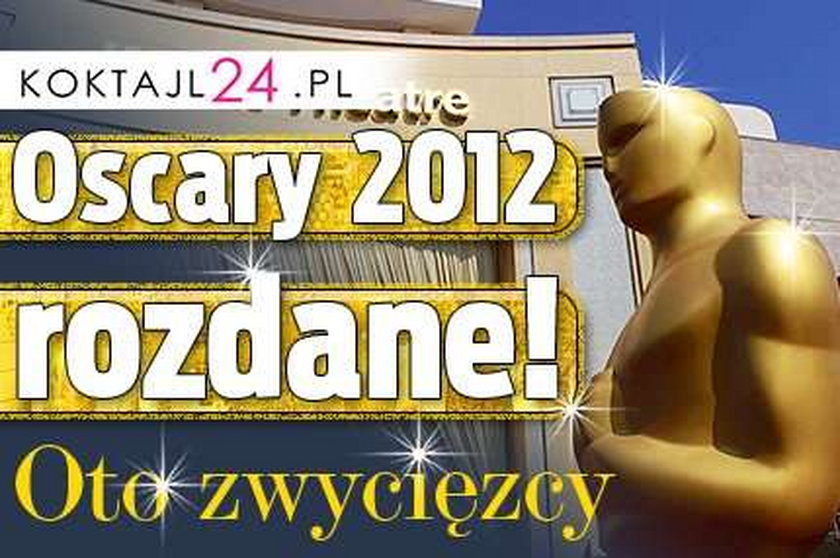 Oscary 2012 rozdane! Oto zwycięzcy