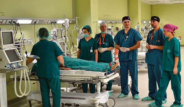 Postoperativni tok foto KC Niš