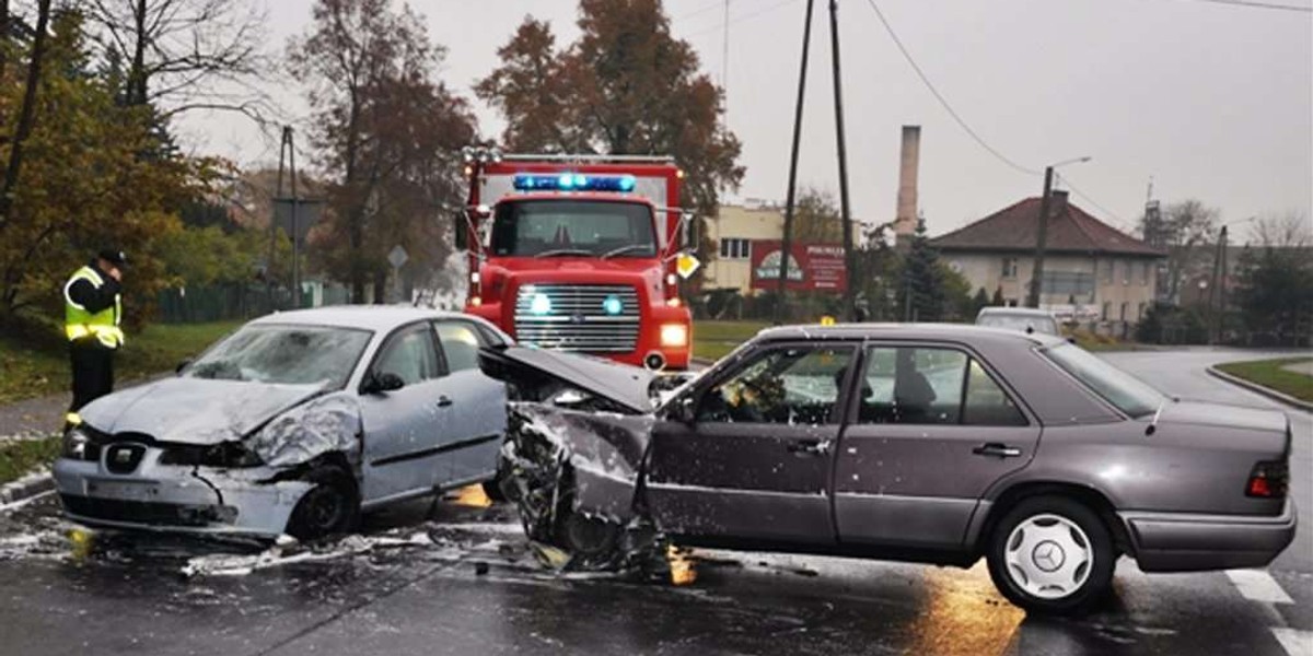 Kobieta wymusiła pierwszeństwo, są ranni