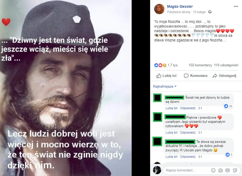 Pod cukierkową fasadą Facebooka Magdy Gessler, kryją się głębokie lekcje o świecie