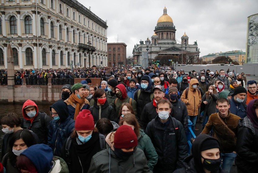 Protest u Rusiji