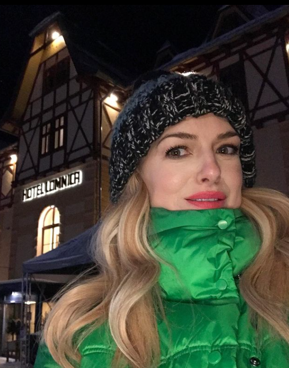 Moderátorka Zlatica Puškárová. 