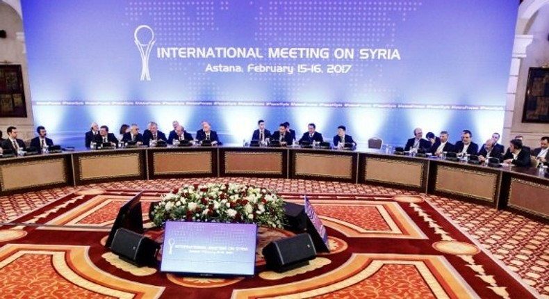 Syria's regime and rebel groups have so far held two rounds of talks in Astana sponsored by government ally Russia and rebel backer Turkey