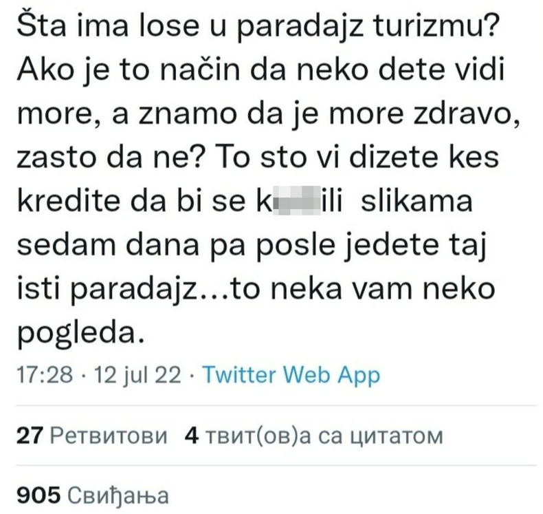 Paradajz turizam
