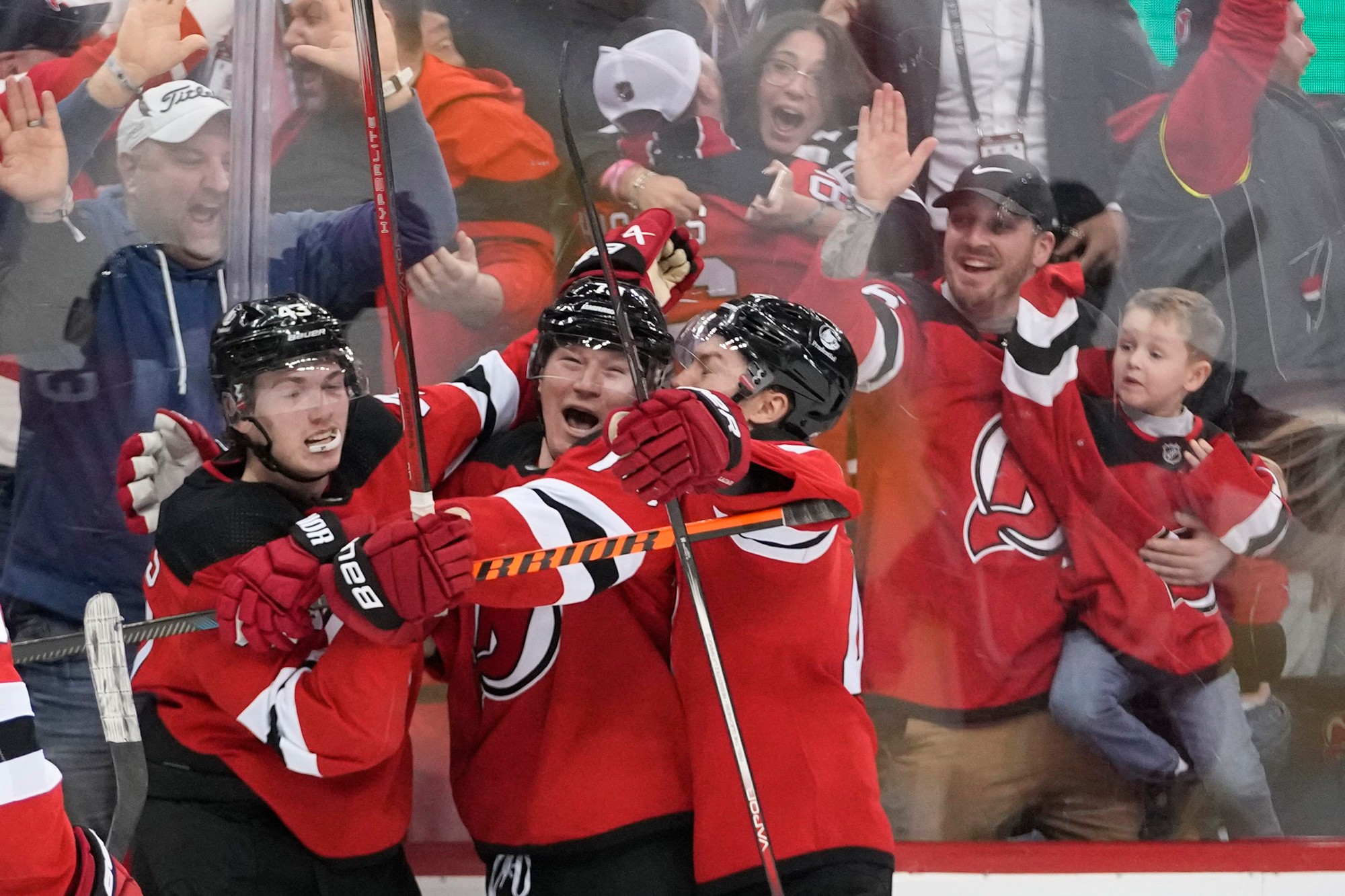 Zápas NHL: New Jersey Devils - Vegas Golden Knights.
