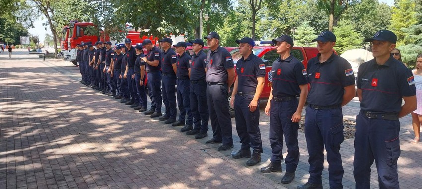 Srpski vatrogasci se borili sa požarima u Grčkoj 11 dana