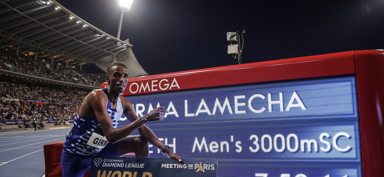 Lamecha Girma rekordzistą świata w biegu na 3000 m z przeszkodami