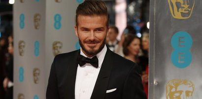 David Beckham skradł show "Idzie" na rozdaniu nagród BAFTA 2015
