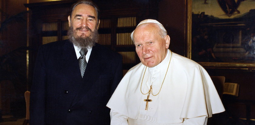 To był sekret Fidela Castro? Dostał to od Jana Pawła II