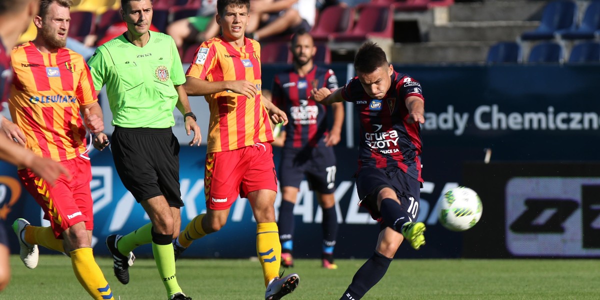 Pogoń Szczecin – Korona Kielce 1:1 skrót wideo gole. Ekstraklasa TV