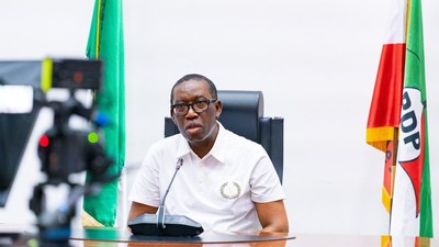 Gov Ifeanyi Okowa of Delta State (Twitter: @IAOkowa) 