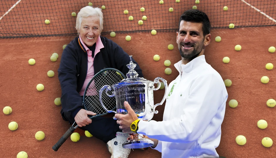 Novak Đoković i Jelena Genčić