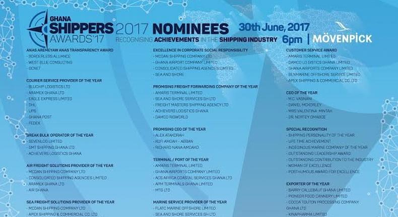 Ghana Shippers Awards 2017