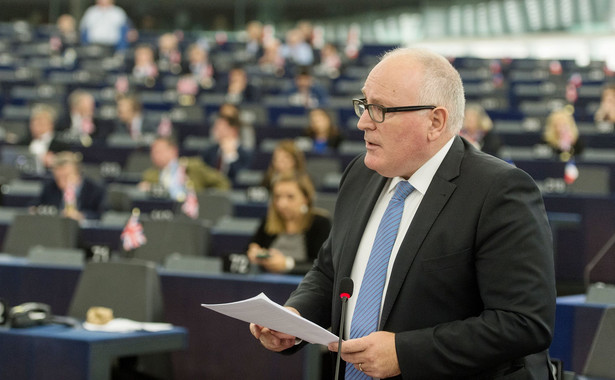 Na razie nie będzie debaty z Timmermansem o Polsce. RMF: Jest nieformalne porozumienie Warszawy z Brukselą