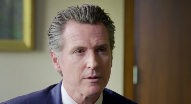 California Governor Gavin Newsom