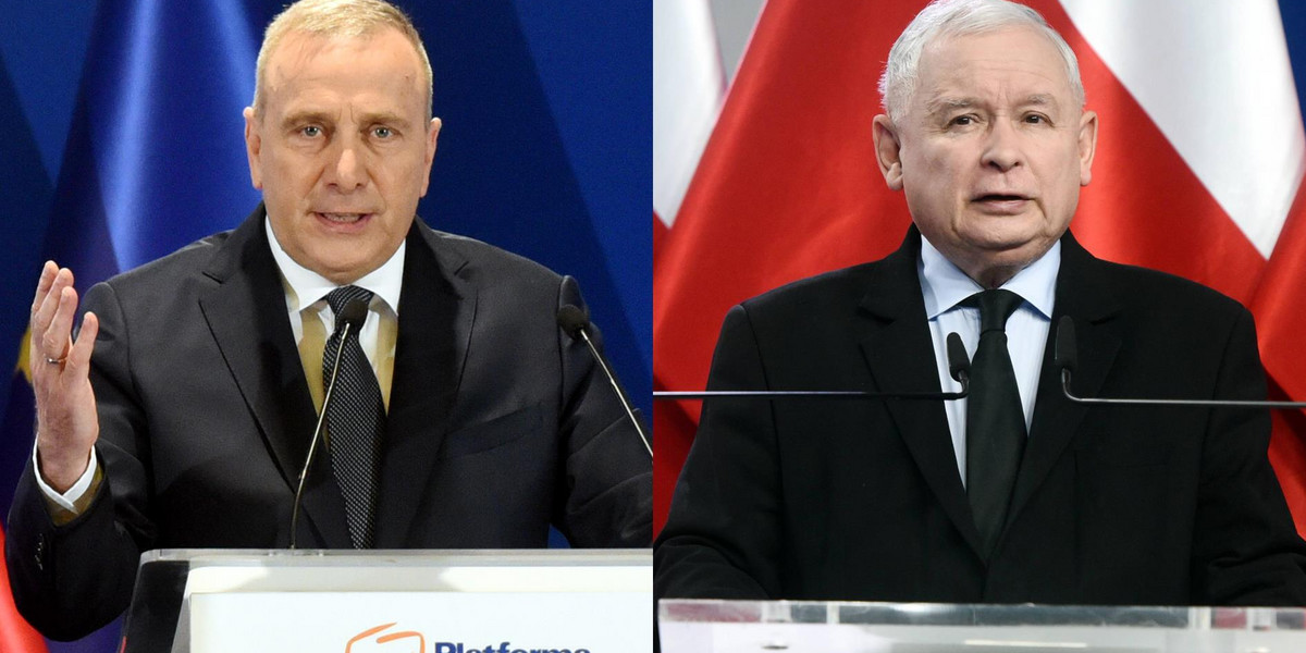 Grzegorz Schetyna, Jarosław Kaczyński