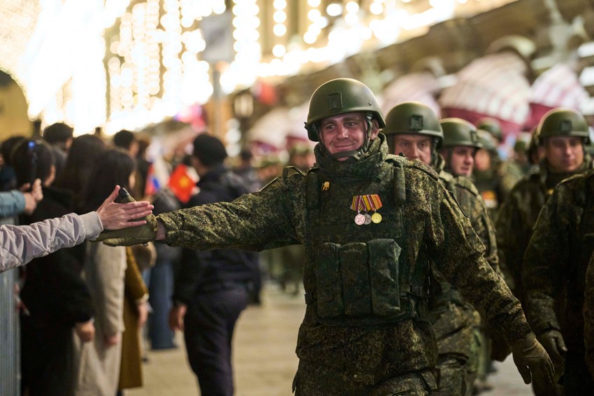 Proba za Dan pobede, Moskva