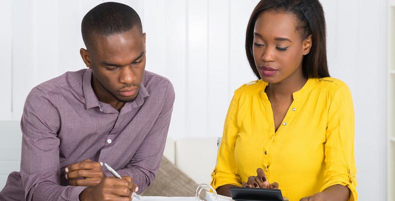 Set financial goals with your spouse 