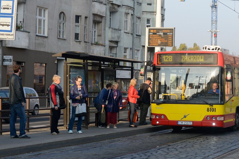 Autobus we Wrocławiu