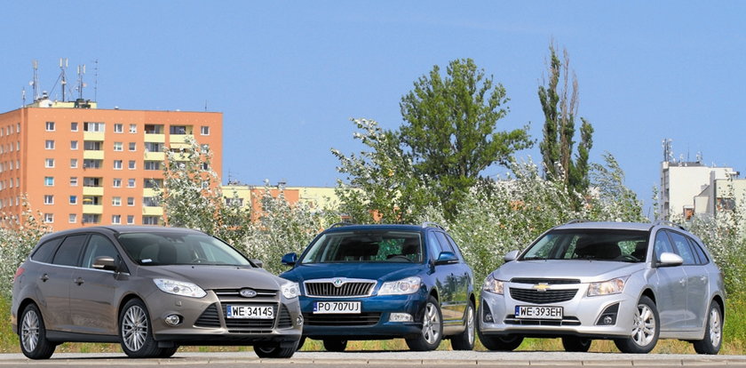 Chevrolet Cruze kombi kontra Ford Focus i Skoda Octavia