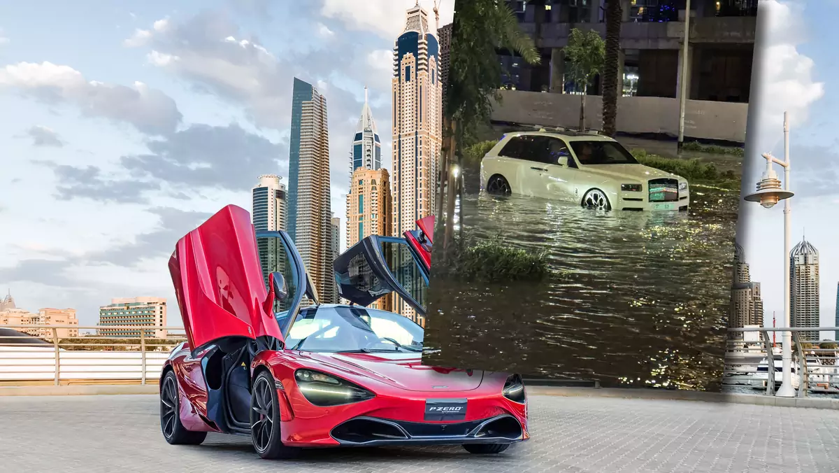 Ekskluzywne samochody z Dubaju pod wodą. Warto się nimi zainteresować?