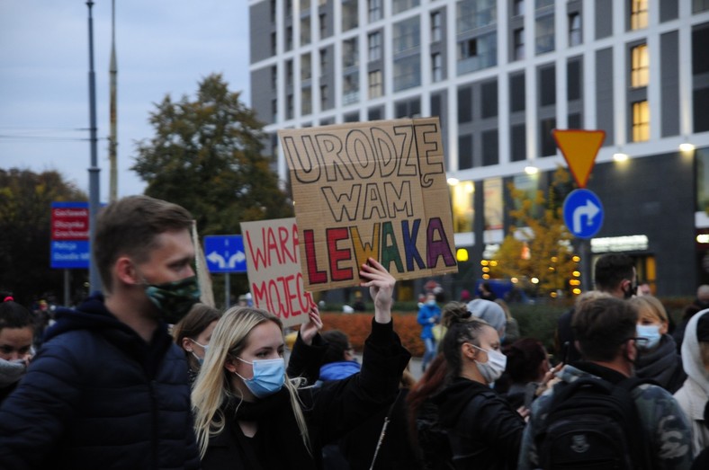 Blokada Ronda Wiatraczna w Warszawie