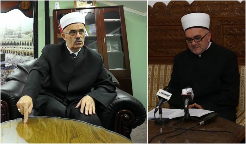 Adem Zilkić, reis Islamske zajednice Srbije i Mevlud Dudić, glavni muftija Islamske zajednice u Srbiji