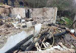 Izgorela kuća u selu Penezići kod Priboja