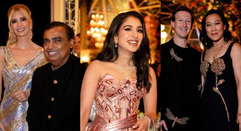 Ivanka Trump and Mark Zuckerberg were among those that attended the glitzy event.-